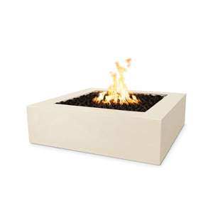 TOP Fires Quad Square Fire Pit in GFRC Concrete by The Outdoor Plus - Majestic Fountains
