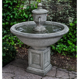 Rochefort Fountain in Cast Stone by Campania International FT-254 - Majestic Fountains
