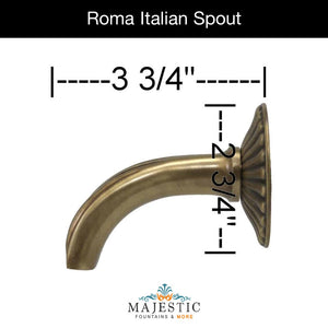 Roma Spout - Majestic Fountains