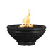 TOP Fires Roma Round Fire Bowl in GFRC Concrete by The Outdoor Plus - Majestic Fountains