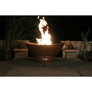 Scallop/Tidal by Fire Pit Art - Majestic Fountains