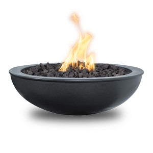 TOP Fires Sedona Round Fire Bowl in Powder Coated Steel by The Outdoor Plus - Majestic Fountains
