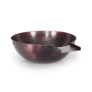 TOP Fires Sedona Water Bowl in Copper by The Outdoor Plus - Majestic Fountains