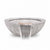 TOP Fires Sedona Wood Grain Water Bowl in GFRC Concrete by The Outdoor Plus - Majestic Fountains