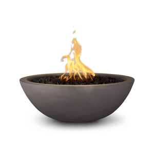 TOP Fires Sedona Round Fire Bowl in GFRC Concrete by The Outdoor Plus - Majestic Fountains