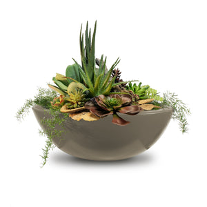 TOP Fires Sedona Planter Bowl in GFRC by The Outdoor Plus - Majestic Fountains