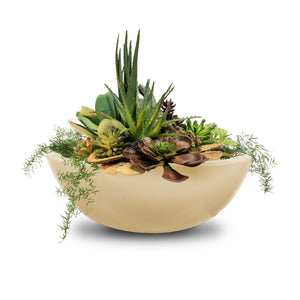 TOP Fires Sedona Planter Bowl in GFRC by The Outdoor Plus - Majestic Fountains