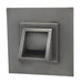 Short Square Scupper with Square Backplate - Majestic Fountains
