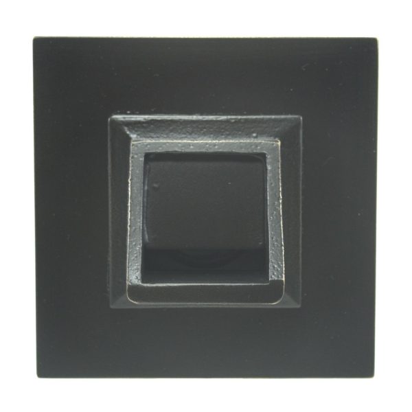 Short Square Scupper with Square Backplate - Majestic Fountains