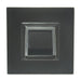 Short Square Scupper with Square Backplate - Majestic Fountains