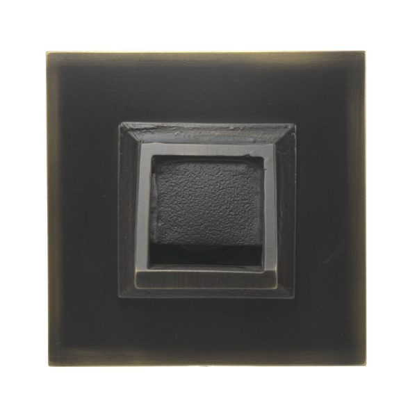 Short Square Scupper with Square Backplate - Majestic Fountains