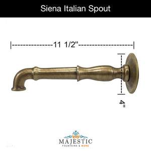 Siena Spout - Majestic Fountains & More