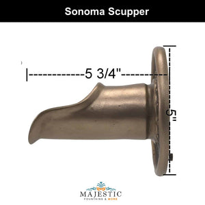 Sonoma Scupper - Majestic Fountains