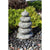 Speckled Granite - Cairn Stacked Pebbles Fountain Kit - Choose from  multiple sizes - Majestic Fountains