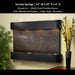 Adagio Sunrise Springs 35"H x 52"W - Indoor Wall Fountain - Majestic Fountains