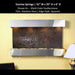 Adagio Sunrise Springs 35"H x 52"W - Indoor Wall Fountain - Majestic Fountains