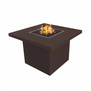 TOP Fires Bella Square Fire Pit in Powder Coated Steel by The Outdoor Plus - Majestic Fountains