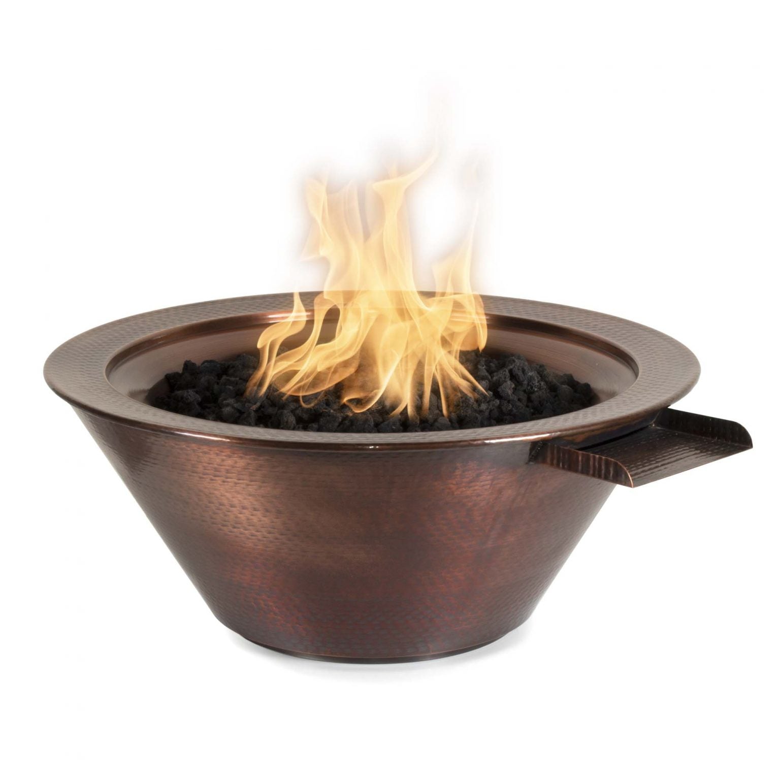 Cazo Fire & Water Bowl in Copper