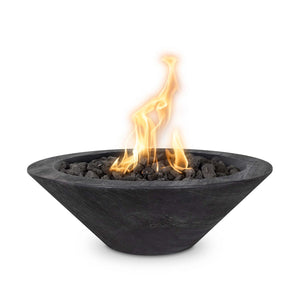 TOP-Cazo-Wood-Grain-Fire-Bowl-Ebony-Majestic Fountains and More