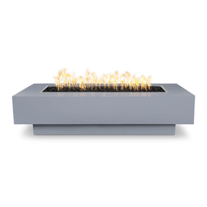 TOP Fires Coronado Rectangle Fire Pit in Powder Coated Steel by The Outdoor Plus - Majestic Fountains