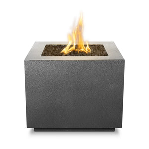 TOP-Forma-Fire-Pit-Powdercoat-Silver-Vein-Majestic Fountains and More