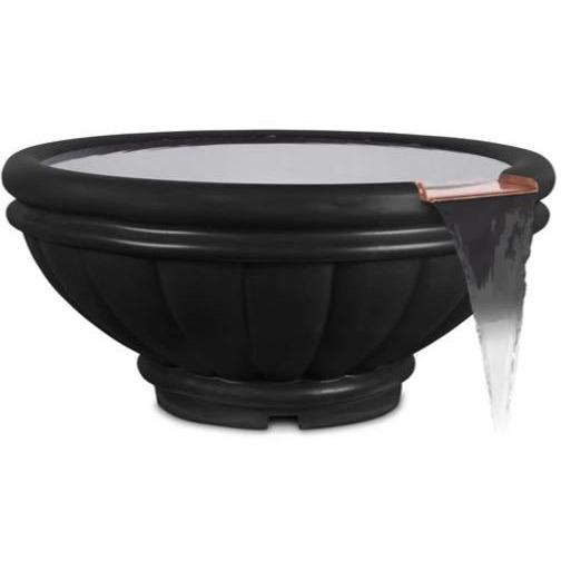 TOP Fires Roma Water Bowl in GFRC Concrete The Outdoor Plus - Majestic Fountains