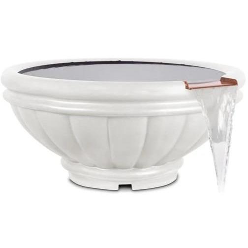 TOP Fires Roma Water Bowl in GFRC Concrete The Outdoor Plus - Majestic Fountains