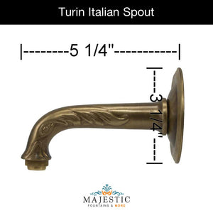 Turin Spout - Majestic Fountains