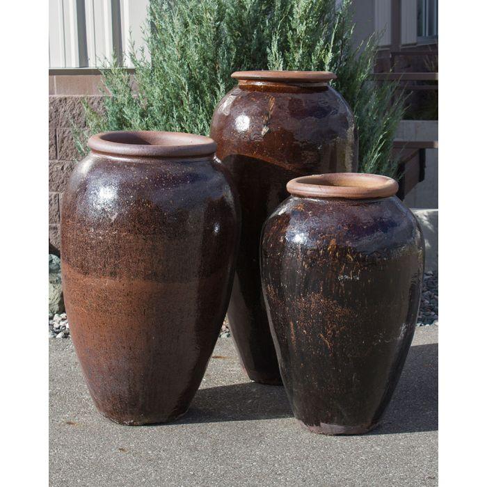 Tuscany Triple Vase - Complete Fountain Kit - Majestic Fountains