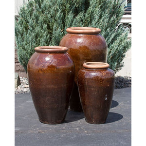 Tuscany Triple Vase  - Complete Fountain Kit - Majestic Fountains