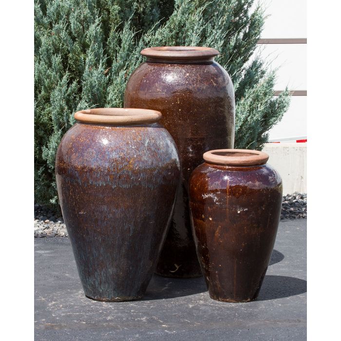 Tuscany Triple Vase - Complete Fountain Kit - Majestic Fountains