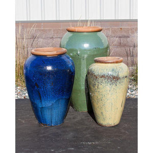 Tuscany Triple Vase  - Complete Fountain Kit - Majestic Fountains