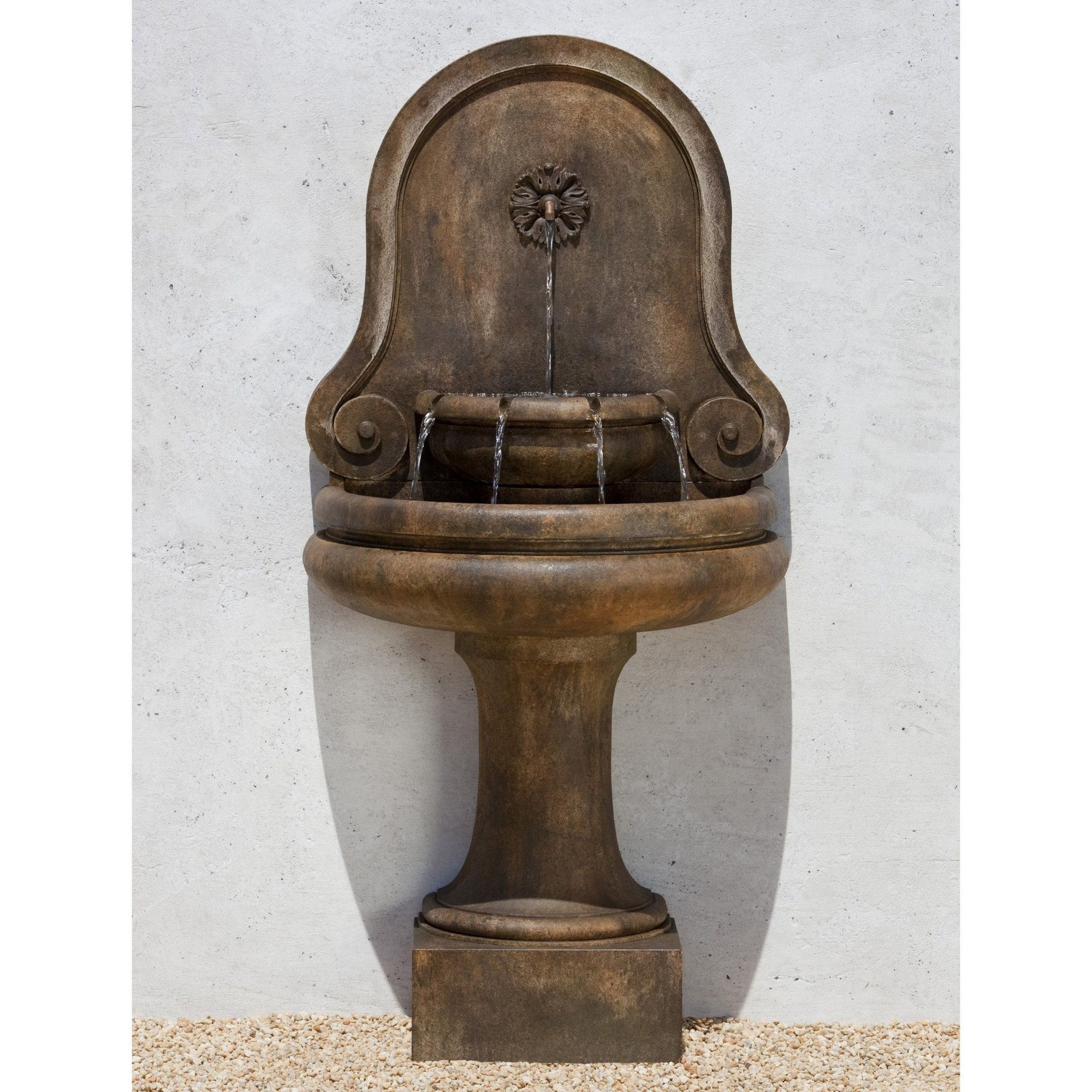 Valencia Fountain in Cast Stone by Campania International FT-151 - Majestic Fountains