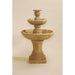 Velia Concrete 2 Tier Pond Fountain - Majestic Fountains