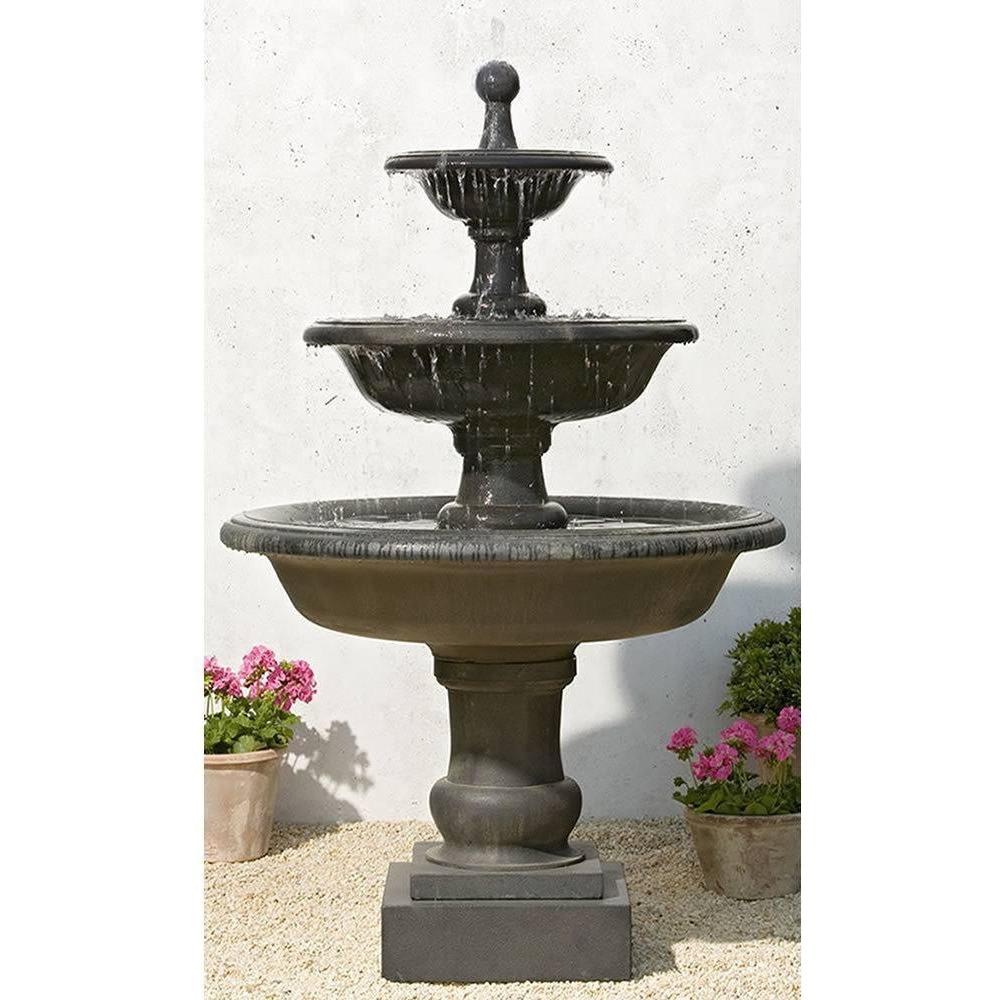 Vicobello Fountain in Cast Stone by Campania International FT-114 - Majestic Fountains