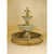 Vistamar Concrete 3 Tier  Outdoor Courtyard Fountain With Pond - Majestic Fountains