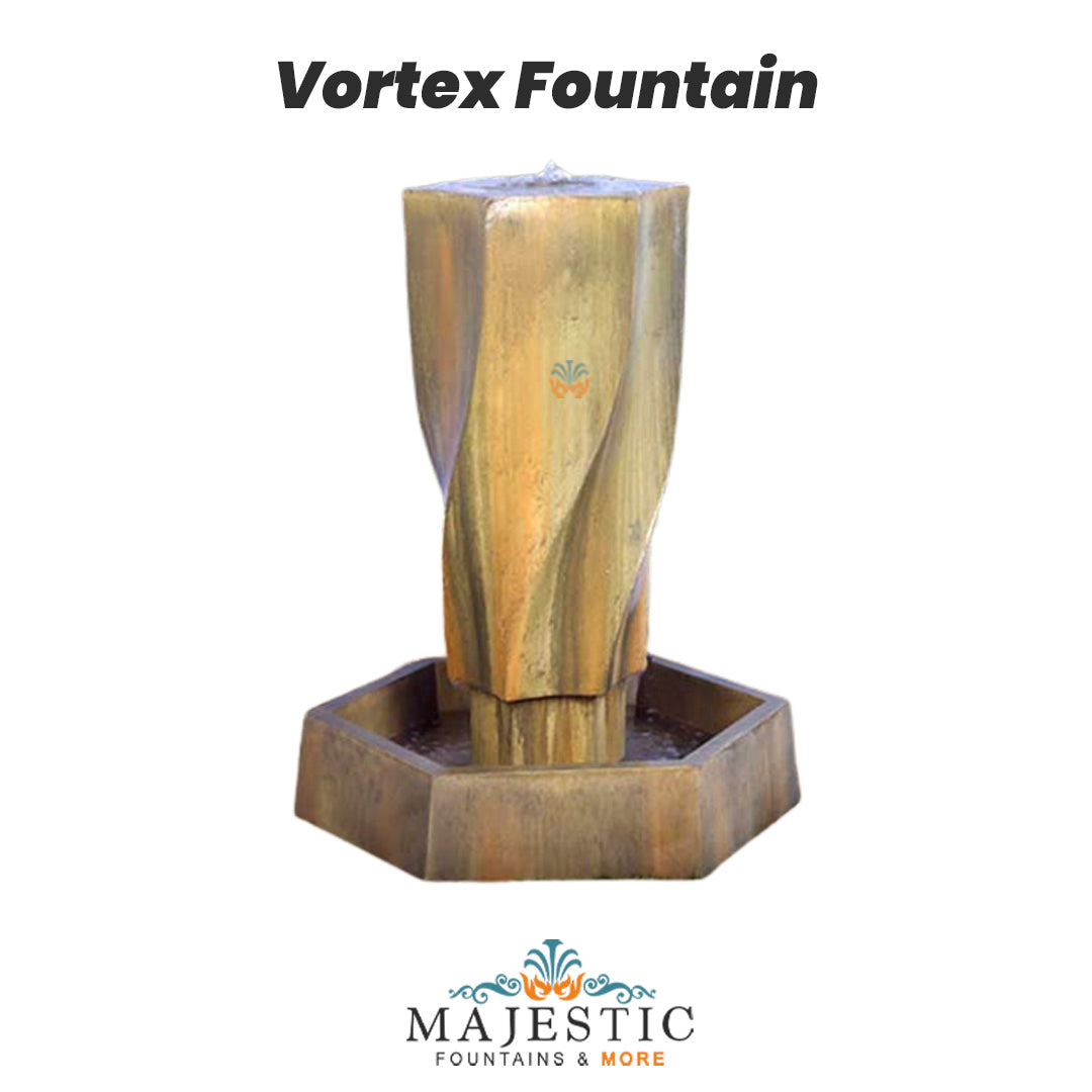Vortex  Fountain - Outdoor Fountain - Majestic Fountains