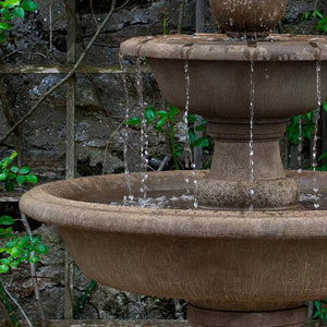 Wiltshire Fountain in Cast Stone by Campania International FT-305 - Majestic Fountains