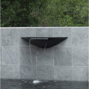Bobe Wall Mounted Bowl Scupper - Majestic Fountains