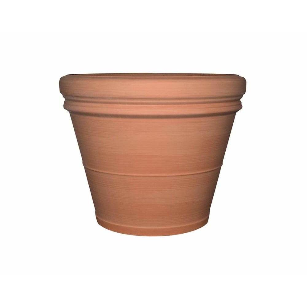 double pot planter Italian Double Rim Planter — Majestic Fountains and More