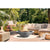 Embarcadero Fire Pit in GFRC Concrete by Prism Hardscapes -  Majestic Fountains