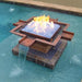 TOP Fires Maya 4-Way Fire & Water Bowl in Copper  by The Outdoor Plus - Majestic Fountains