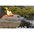 Boulder Fountain Kit - Fire & Water - GFRC Concrete Bubbling Boulder