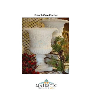 French Vase Planter in GFRC - Majestic Fountains