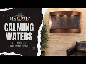 Adagio Calming Waters 35"H x 54"W  - Indoor Wall Fountain