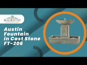 Austin Fountain in Cast Stone by Campania International FT-206