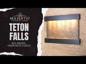 Adagio Teton Falls 45"H x 61"W- Indoor Wall Fountain