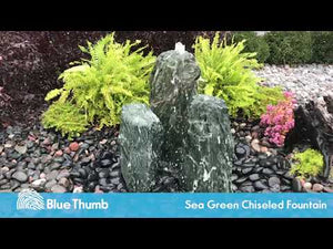 Sea Green Chiseled Fountain - DIY Fountain Kit