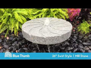 Swirl Style Mill Stone Fountain Kit - Complete Fountain Kit