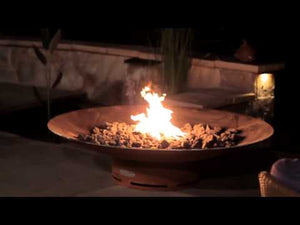 Asia Wood Burning and Gas Fire Pit - by Fire Pit Art
